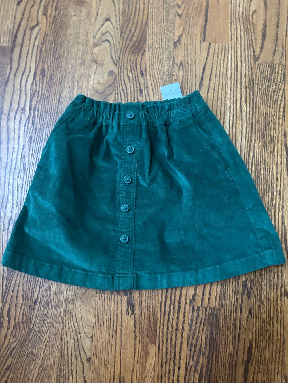 Crewcuts Dark Green Corduroy Mini Skirt